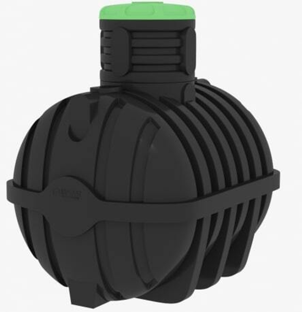 Подземная емкость /наземная усиленная 5000 ИРПЛАСТ Ирпласт 5000 л.(2400x1880x1920см;160кг;черный) - арт.560362