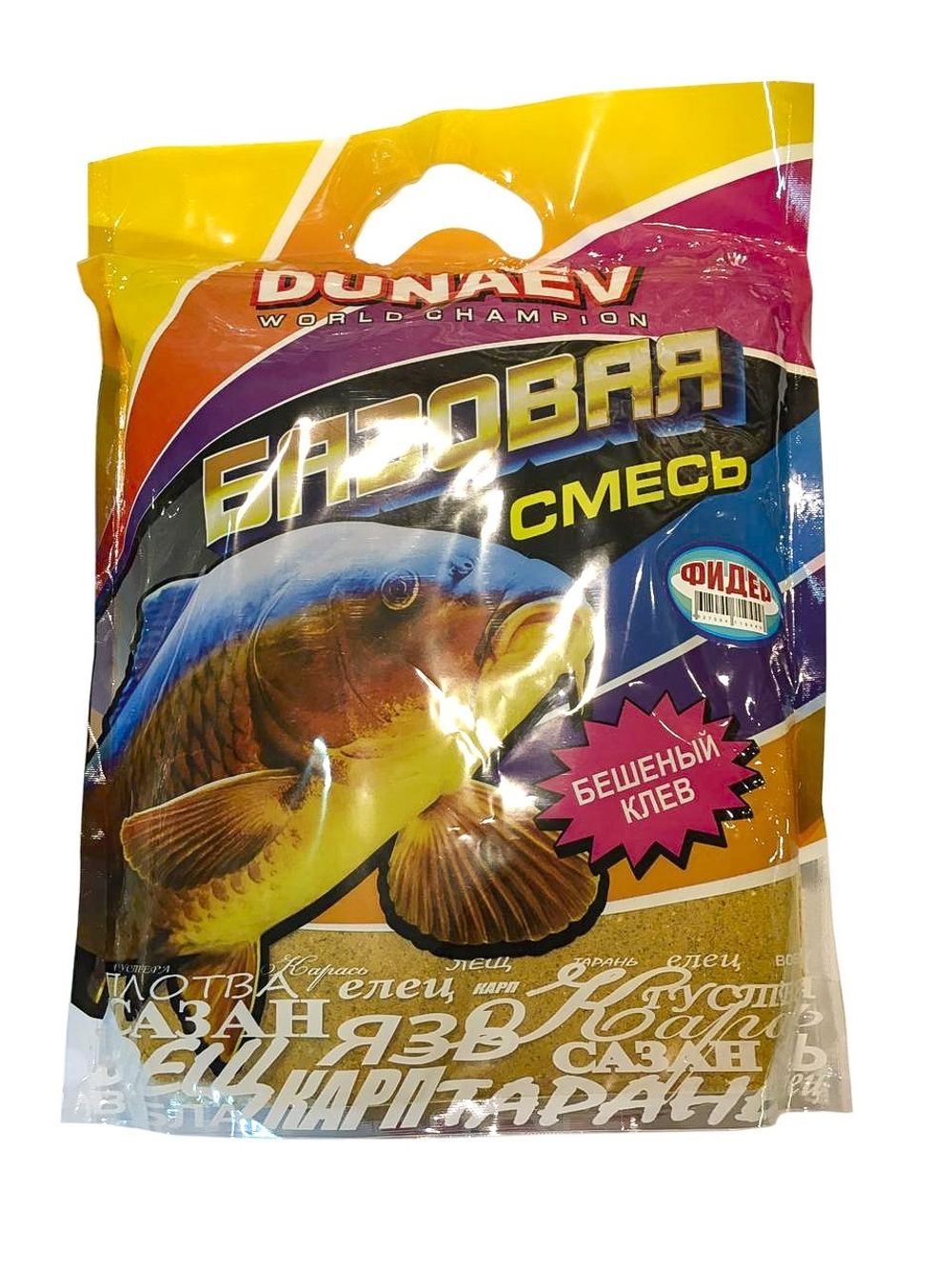 Прикормка DUNAEV базовая смесь 2.5кг Фидер