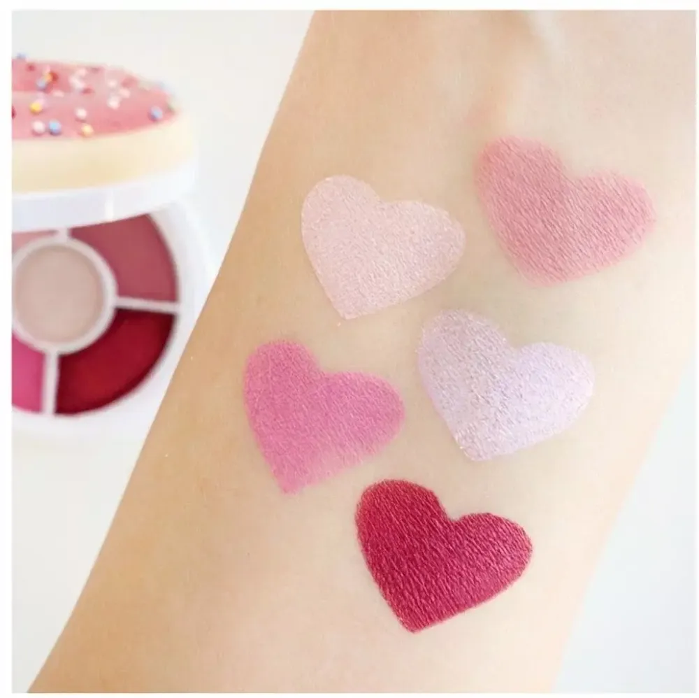 Палетка теней для век I Heart Revolution  Donuts - Raspberry Icing