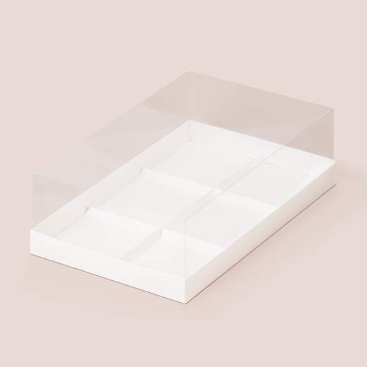 Коробка для 6 муссовых пирожных