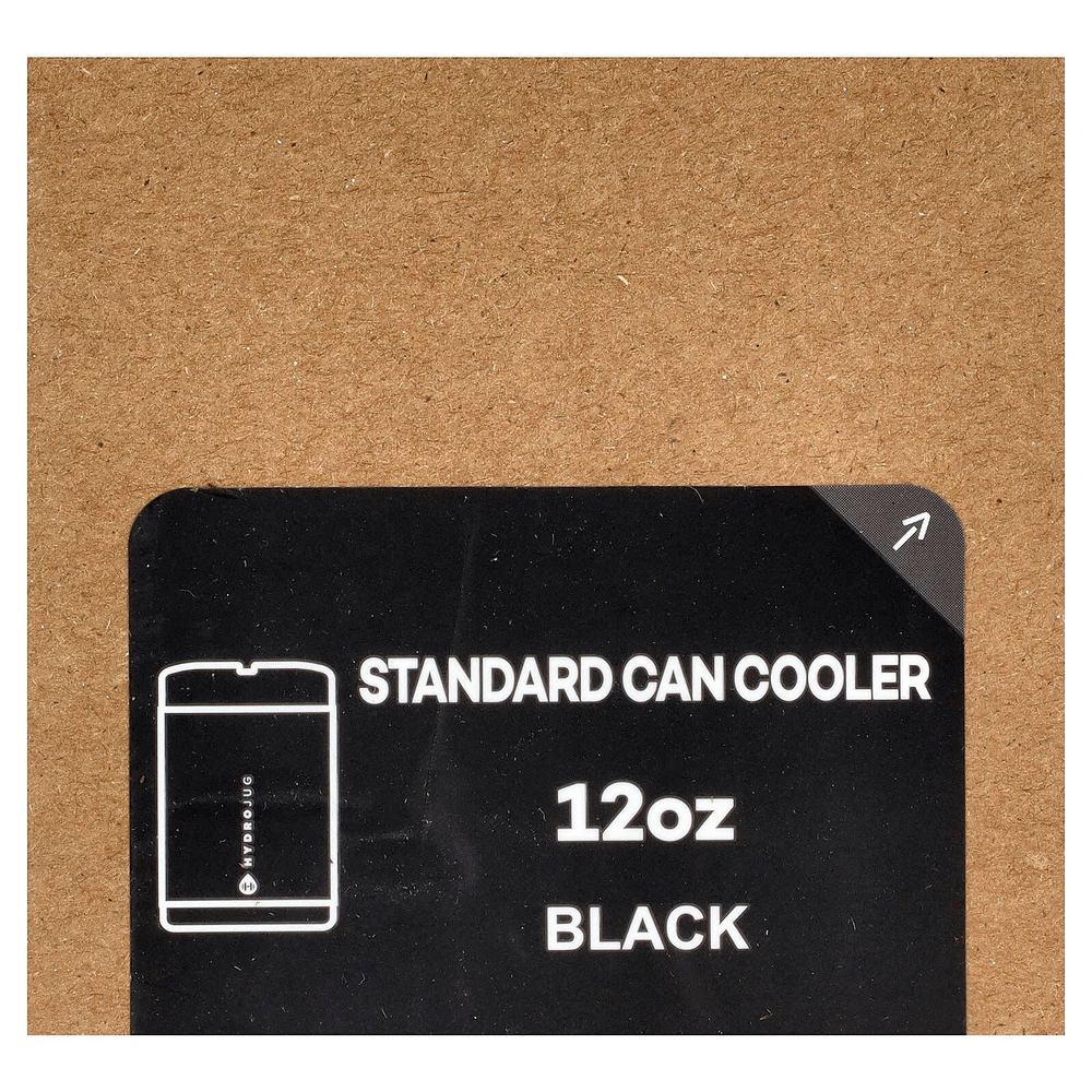 HydroJug, Охладитель для стандартных банок, черный, 12 унций