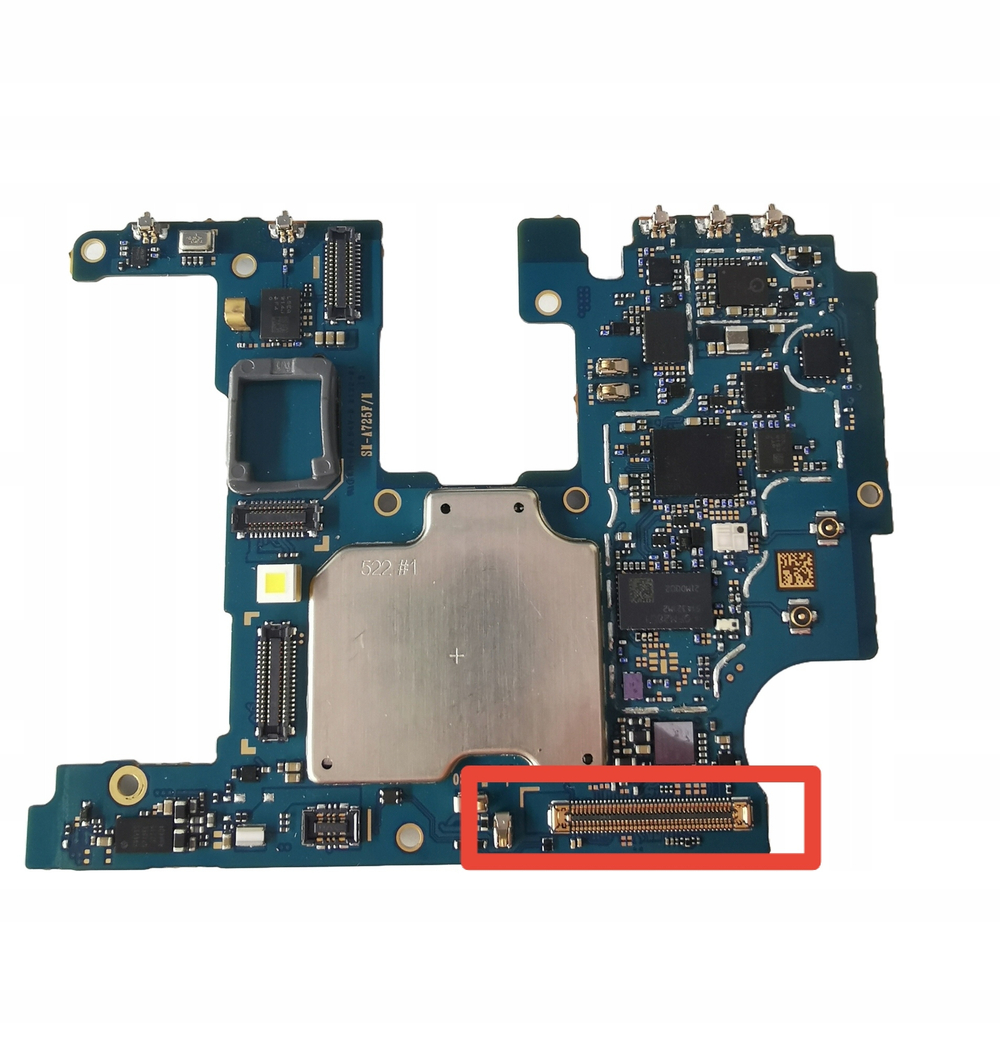 Samsung Galaxy A72 (SM-A725F)
-FPC коннектор дисплея (на плату)