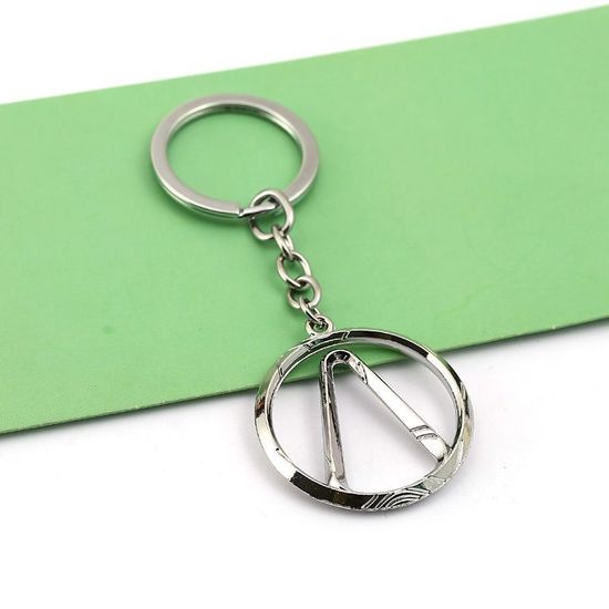 Брелок Borderlands Logo металл