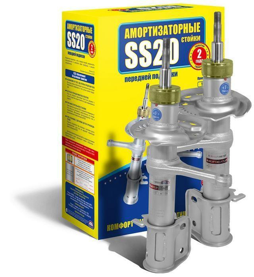 Стойка передняя ВАЗ 2108 правая, левая стандарт SS20 комплект 2шт