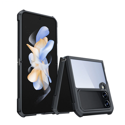 Чехол на Samsung Galaxy Z Flip 4 противоударный с усиленными углами XUNDD