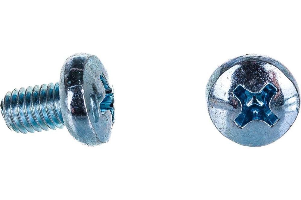 ВИНТ СТРОЙБАТ С ПОЛУКР/ГОЛОВОЙ ОЦИНК DIN 7985 М 5Х8 18ШТ