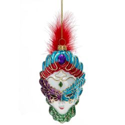 GAEM Украшение новогоднее "Маска", L7 W3 H16 см, 3в.