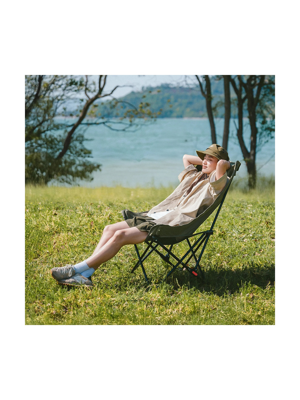 Стул Naturehike CNK2550JJ019 Sea star 002 складной зеленый