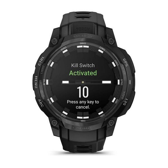 Умные часы Garmin Instinct Crossover AMOLED Tactical Edition (010-03398-02) Black