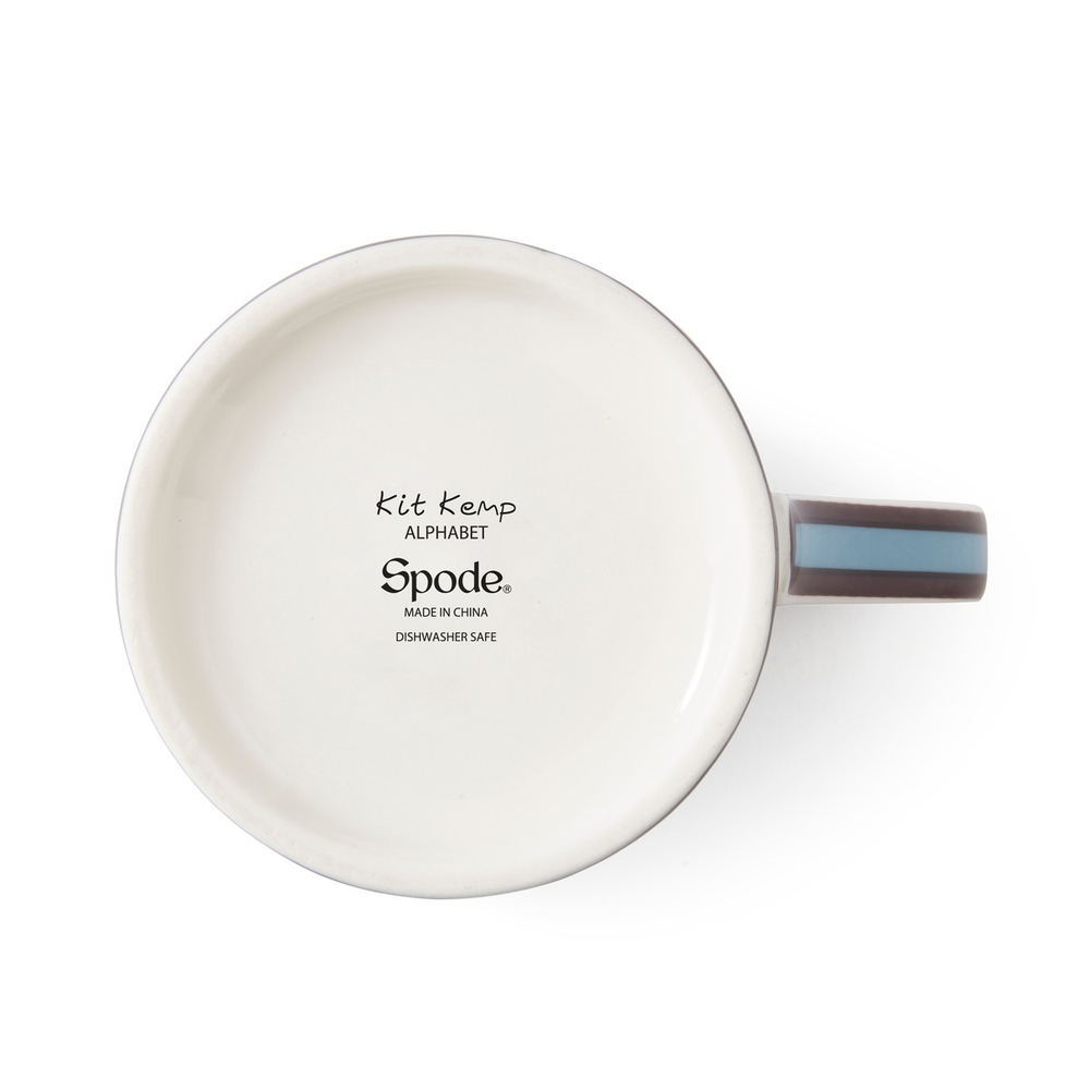 Spode Кружка Kit Kemp Alphabet 340 мл F
