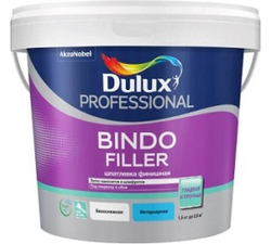 Шпатлевка для стен и потолков Dulux Professional Bindo Filler финишная 1,5 кг