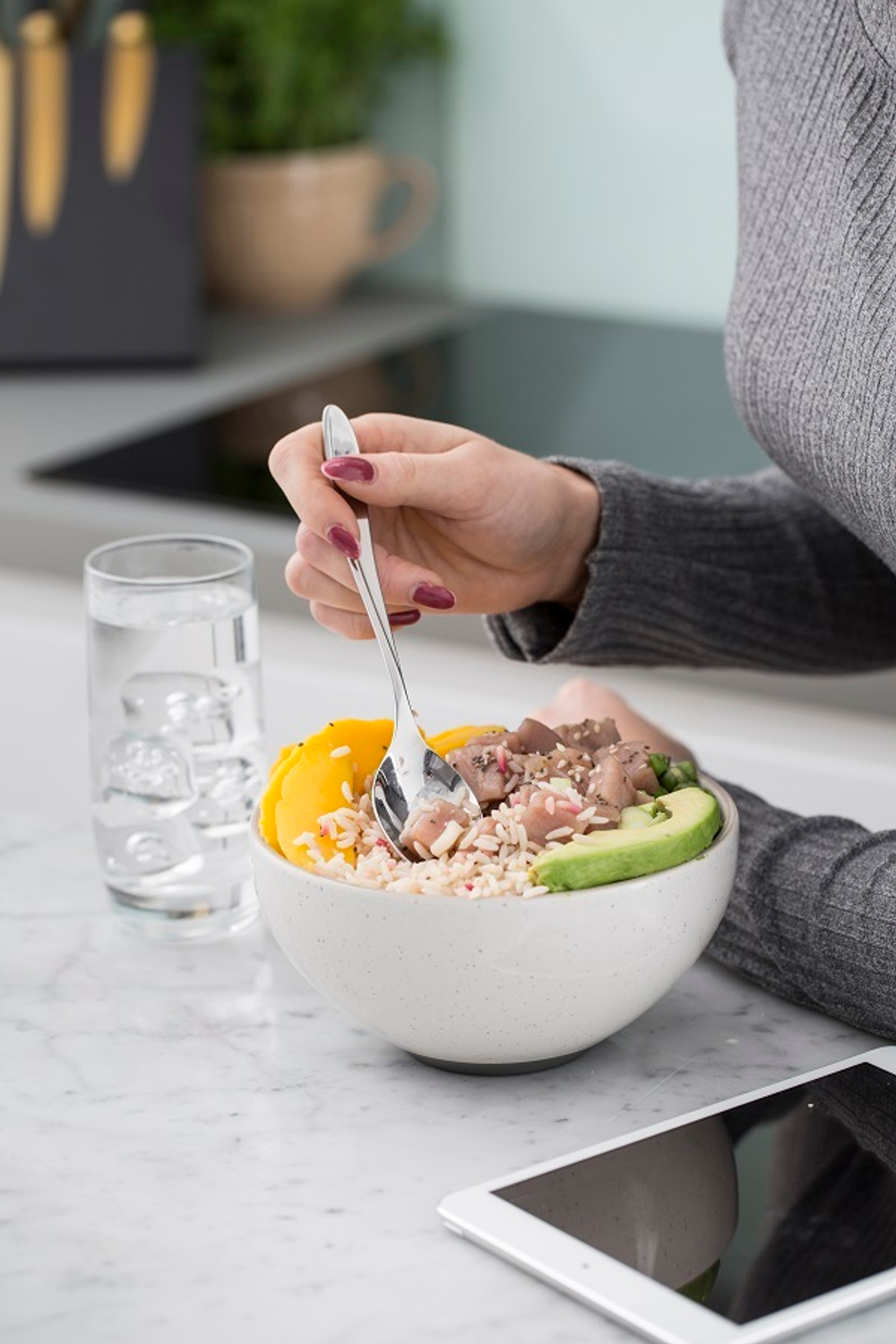 Ложка десертная organic