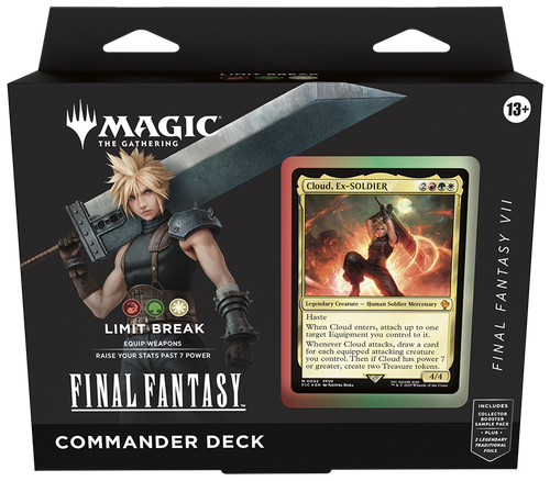 Готовая колода Final Fantasy Commander Deck - Limit Break (на английском языке)