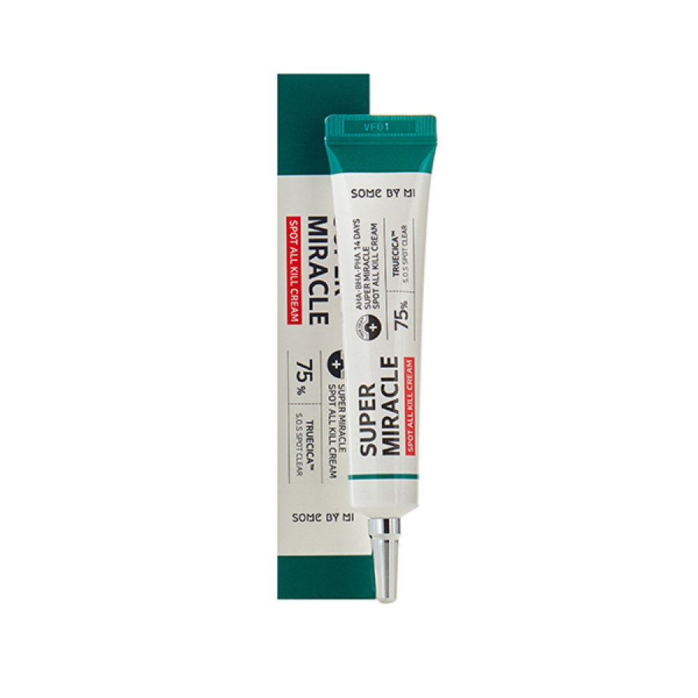 SOME BY MI AHA·BHA·PHA 14 DAYS SUPER MIRACLE SPOT ALL KILL CREAM Крем для лица с кислотами для точечного применения 30мл