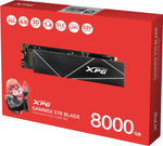 Накопитель SSD M.2 2280 ADATA XPG GAMMIX S70 BLADE 8000 ГБ