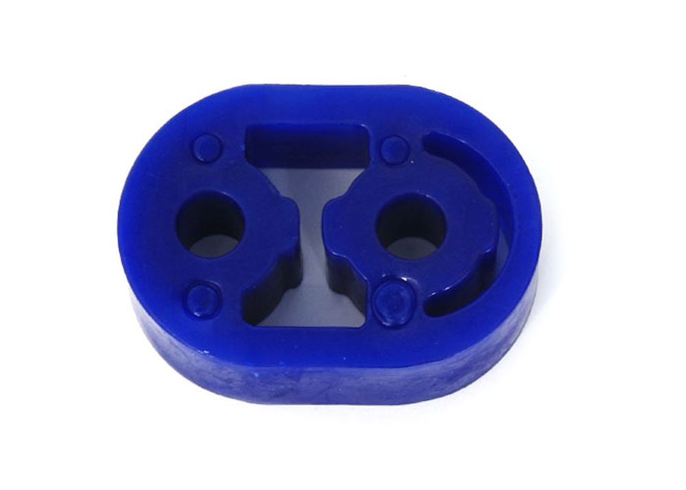 Амортизатор глушителя (подушка) ГАЗ-2705, 2217, 31105, Валдай 33104, Газон овал (синяя полиуретан) (ПИК)