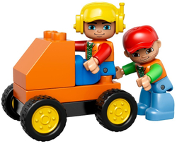 LEGO Duplo: Большая стройплощадка 10813 — Town Big Construction Site — Лего Дупло