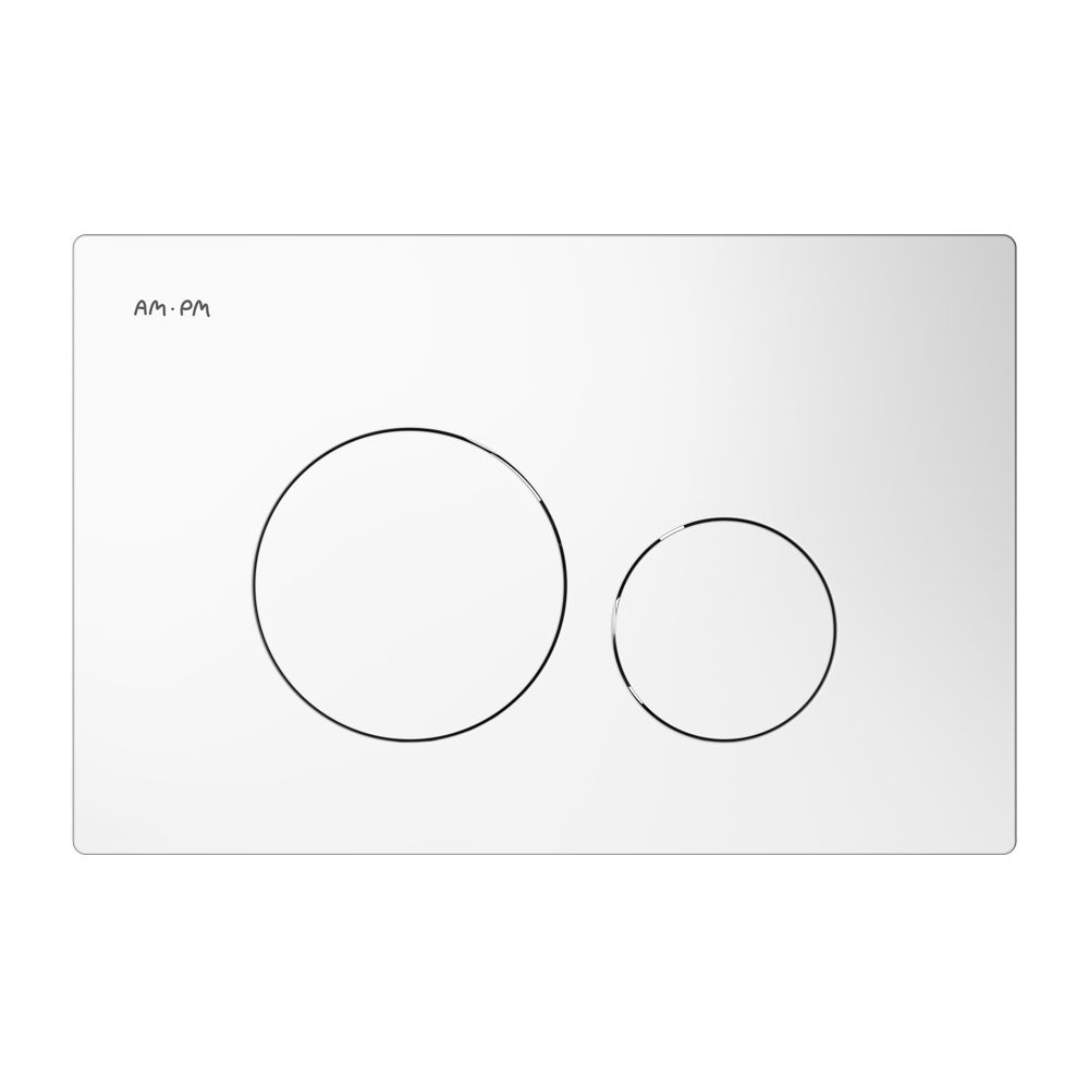 I049001 Pro L, клавиша для инсталляции пневматическая, пластик, белый, шт