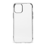 Прозрачный глянцевый чехол с серебренной окантовкой для IPhone 11 Pro