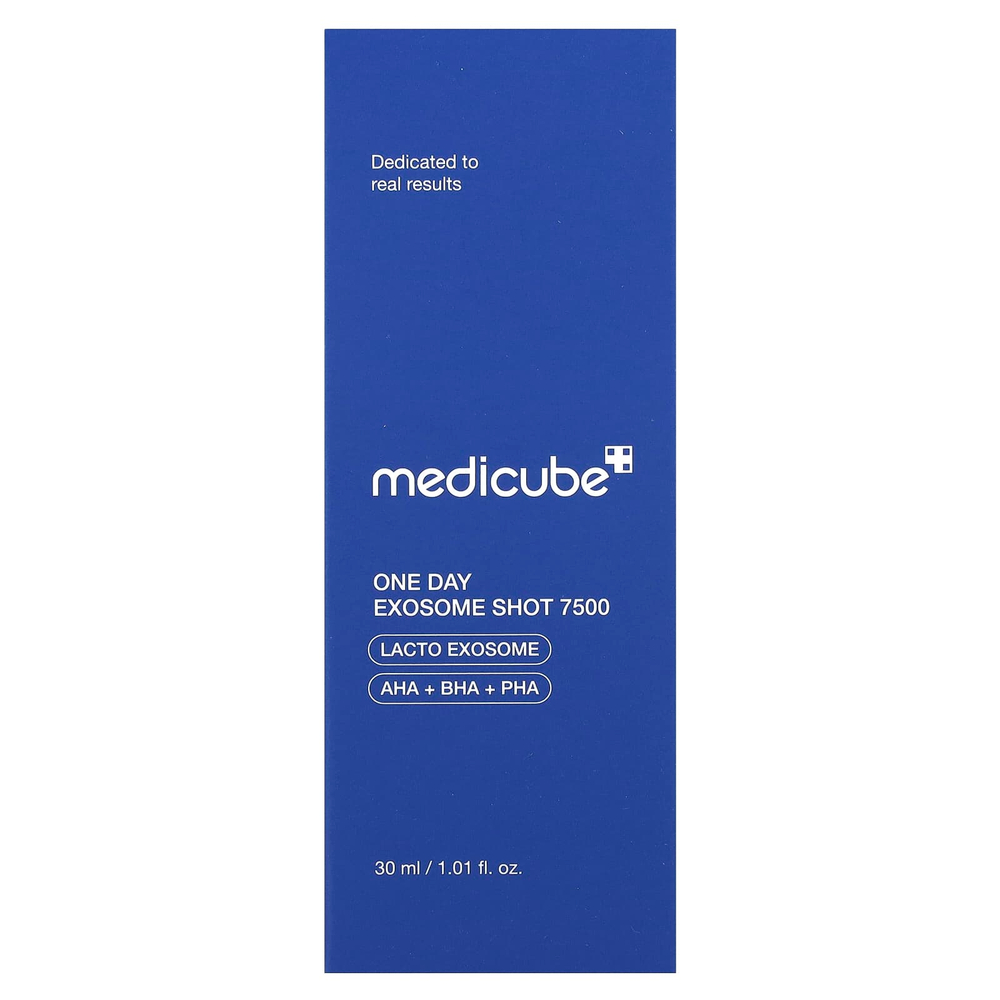 Medicube, One Day Exosome Shot 7500, 30 мл (1,01 жидк. Унции)