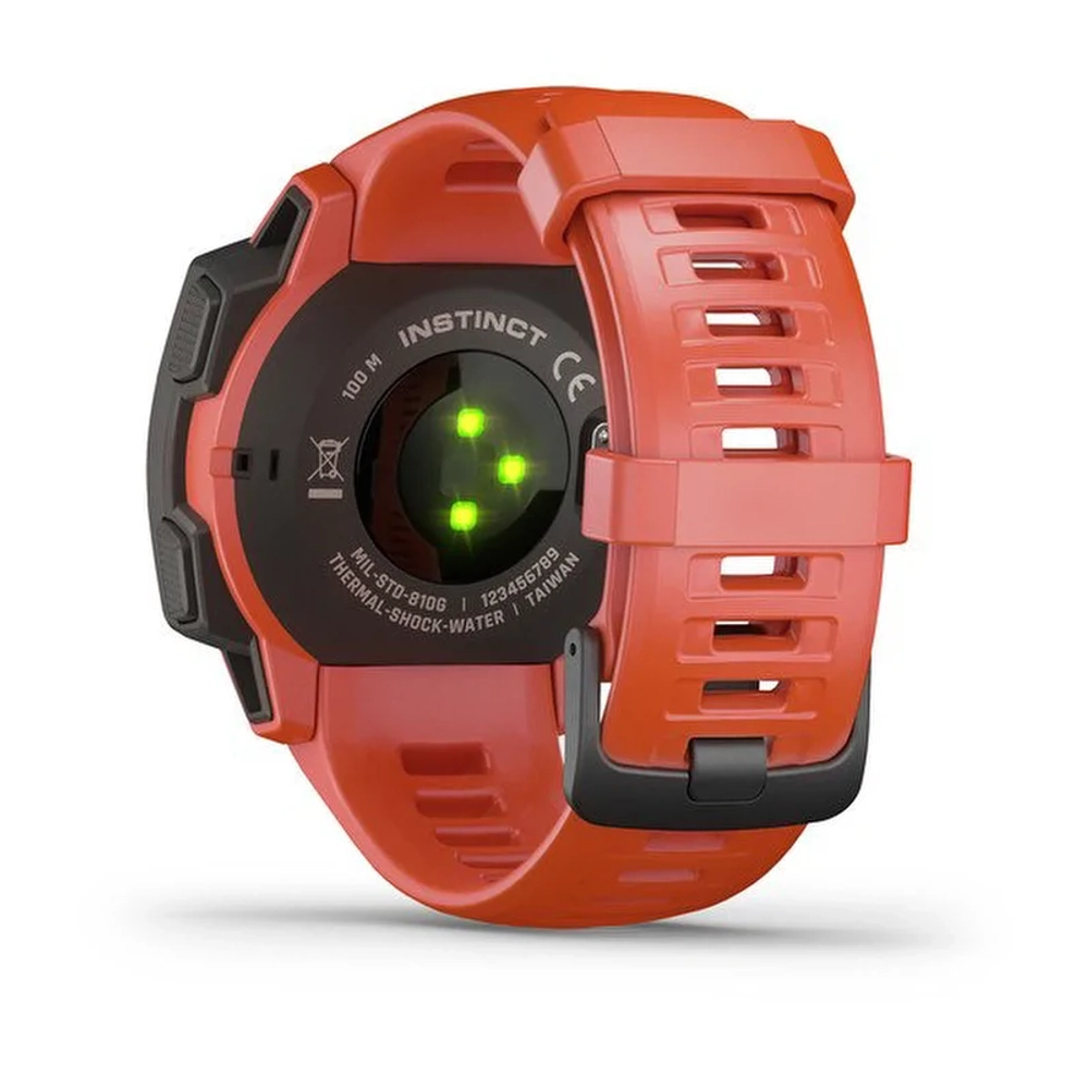 Смарт-часы Garmin Instinct Flame Red, 010-02064-02