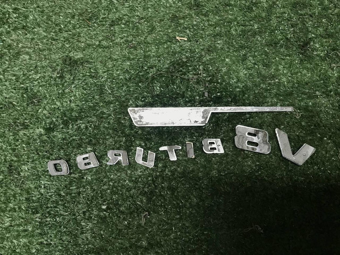 Эмблема Mercedes AMG GT (2017-2024)