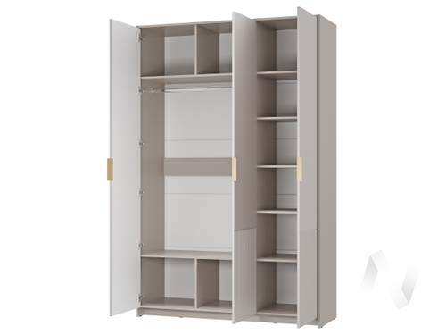Шкаф 3-х створчатый ШК-06 МС Пандора (кашемир/MF03)
