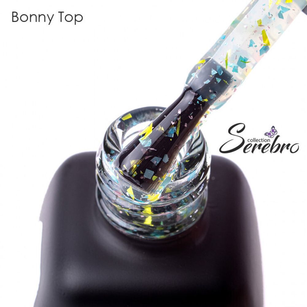 Топ без липкого слоя &quot;Bonny top&quot; для гель-лака &quot;Serebro collection&quot;, 11 мл