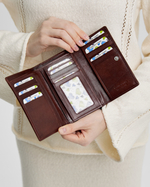 Кошелек 020 12 коньячный