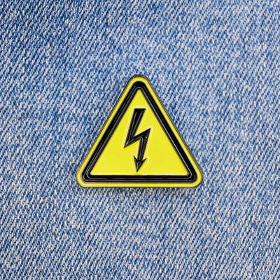 Значок Осторожно, высокое напряжение!