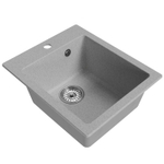 Мойка MIXLINE ML-GM14 серая (310)  420*500*190мм NEW (551904)