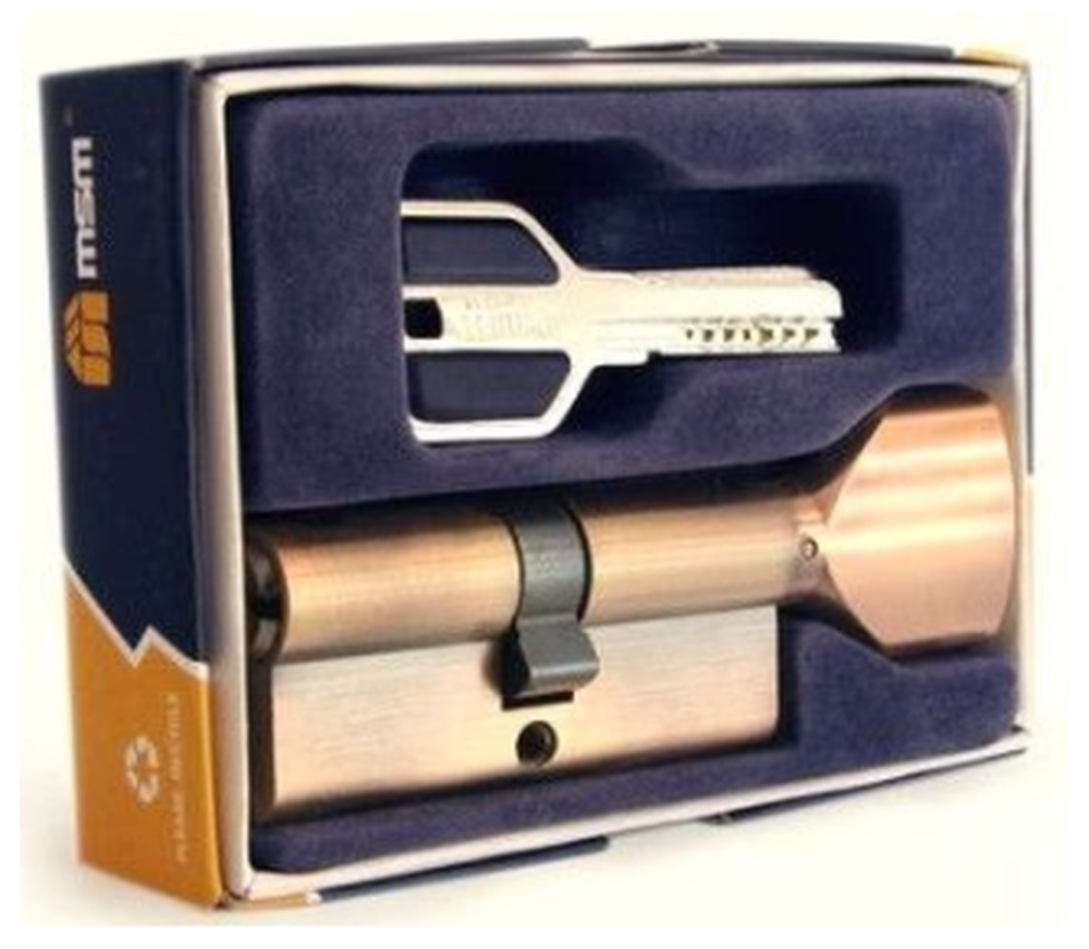Цилиндровый механизм MSM-112 М60 перфо. ключ (5 кл.) АC