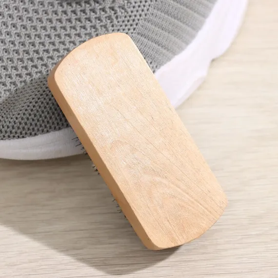 Щётка для одежды и обуви, 8,3×3,5×2,5 см, искусственная щетина