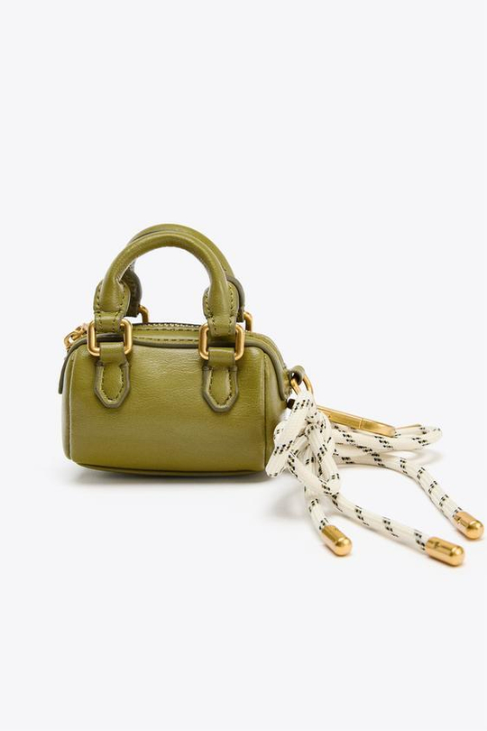 ZARA МИНИ-СУМКА CITY CHARM, ЗЕЛЕНЫЙ