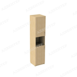 Шкаф закрытый с нишей