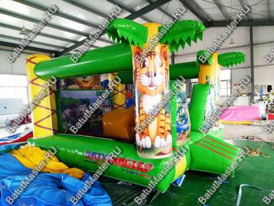 Коммерческий надувной батут "Львёнок" 4*3*3 м