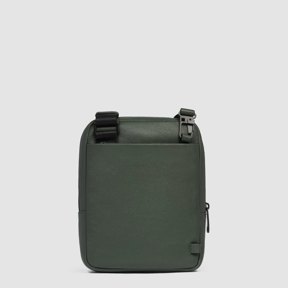 Сумка кросс-боди кожаная Piquadro THAN/Verde foresta