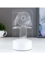 Светильник «Щенок» LED RGB от сети RISALUX