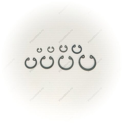 Кольцо стопорное (D:20-мм, уши: внутренние, тип:B) [AEZ]