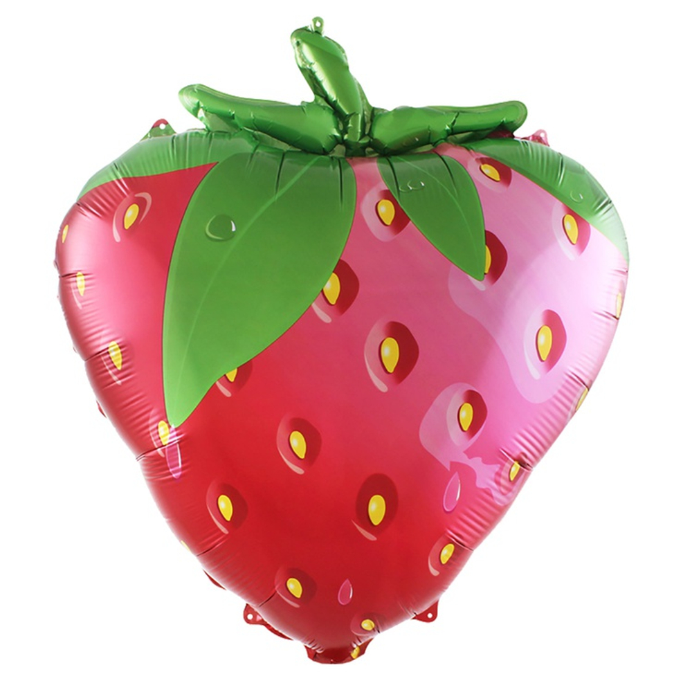 Шар Фольгированный Клубника (Красный)