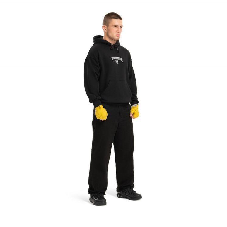 Худи Питерский Щит Среда Обитания, черный