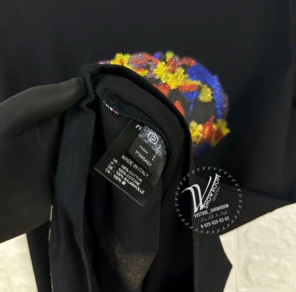Футболка Philipp Plein Skull Flower
