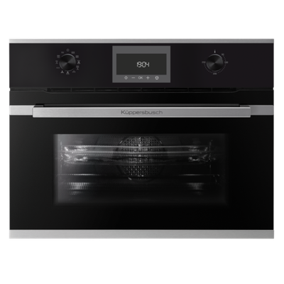Компактный духовой шкаф с микроволнами Kuppersbusch CBM 6330.0 S1 Stainless Steel