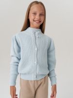 Кардиган для девочки AT1058 голубой