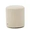 Пуф Kaeli Ø43х44 см со съемным чехлом из букле цвета экрю