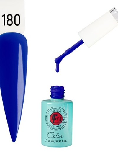Гель-лак UV тон 180 Синий 10 мл