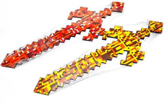 Деревянный Меч "Пиксель" фанера, 57см