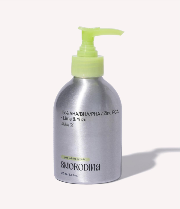 Гель для душа с кислотами и цинком 250 ml (Smorodina)