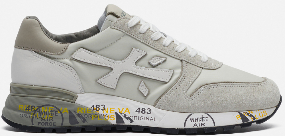 Premiata Mick 5341 Серые замшевые мужские