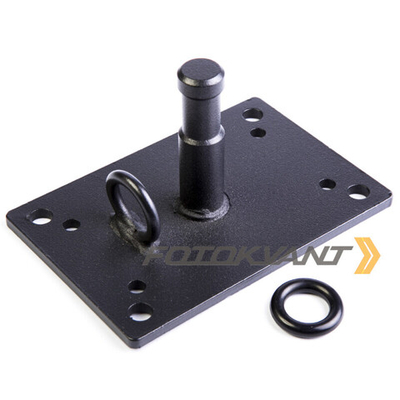 Пластина для крепления оборудования с пальцем Fotokvant KPP-17-06 (6см)